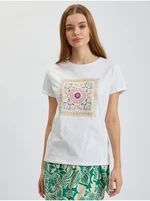 Orsay White Womens T-Shirt - Women