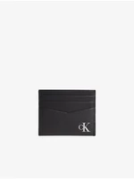 Black Men's Leather Calvin Klein Jeans Card Case - Men's