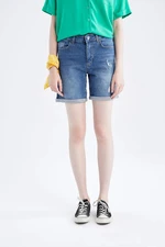 DEFACTO Normal Waist Folded Leg Short