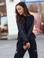 Black sweatshirt LeMonada cxp0497. R21