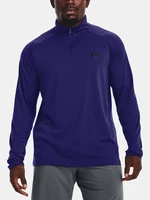 Under Armour T-Shirt UA Tech 2.0 1/2 Zip-BLU - Men