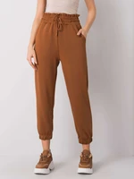 Brown sweatpants Sandra RUE PARIS