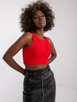 Red crop top Riley RUE PARIS