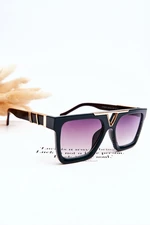 Women's Sunglasses V130037 Black and Green