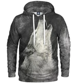 Aloha From Deer Unisex's White Wolf Hoodie H-K AFD200