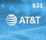 AT&T $31 Mobile Top-up US