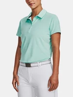 Turquoise Women's Sports Polo Under Armour Playoff
