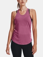 Pink women's tank top Under Armour UA Streaker Tank