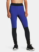 Modro-černé sportovní legíny Under Armour Launch Elite Tight