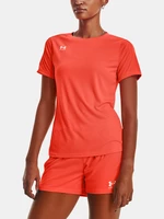 Oranžové dámske športové tričko Under Armour Challenger