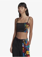 Černý dámský crop top na ramínka adidas Originals