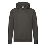 Dark Grey Men's Hooded Sweat Fruit of the Loom