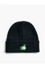 Koton Knitwear Beanie with Embroidery Detail