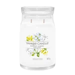 Yankee Candle Aromatická svíčka Signature sklo velké Midnight Jasmine 567 g