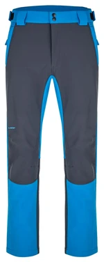 Men's softshell trousers LOAP LUPIC Dark grey/Blue