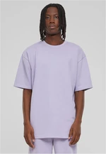 Men's Light Terry T-Shirt Crew - Purple