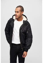 CWU jacket with hood black