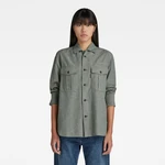 G-STAR Shirt - Officer BF shirt ls wmn grey