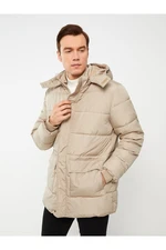 LC Waikiki Standard Mold Hooded Men's Coat