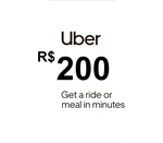 Uber R$200 BR Gift Card