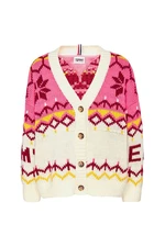 Tommy Jeans Sweater - TJW FAIRISLE CARDIGAN colourful