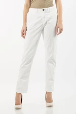 Trousers - TOMMY HILFIGER NEW JANET C1 RW CHINO GMD white