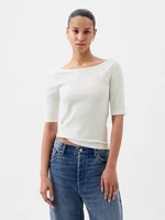 GAP Cropp T-Shirt with Neckline - Women