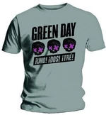 Green Day Tričko Three Heads Better Than One Unisex Grey M