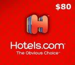 Hotels.com $80 Gift Card US