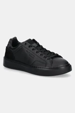 Kožené sneakers boty G-Star Raw Rovic černá barva, GR238071AM