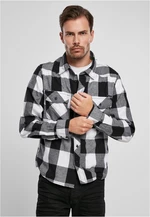 Plaid shirt white/black