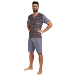 Men's pajamas Foltýn oversized gray