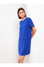 LC Waikiki Crew Neck Straight Short Sleeve Women's Dress