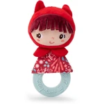 Lilliputiens Teething Rattle Little Red Riding Hood hryzadielko 3 m+ 1 ks