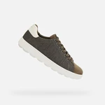 Khaki men's sneakers Geox Spherica Ecub-1 - Men's