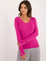 Classic fuchsia sweater