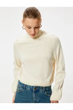 Koton Basic Stand Collar Knitwear Sweater Long Sleeve