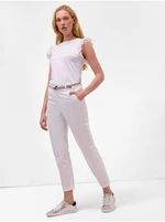 White Shortened Chino Pants ORSAY - Women