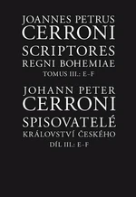 Spisovatelé království českého III, E-F - Johann Peter Cerroni