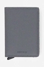 Peňaženka Secrid šedá farba,   Slimwallet Carbon SCA-COOL GREY