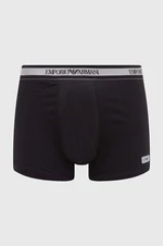 Boxerky Emporio Armani Underwear pánske, čierna farba