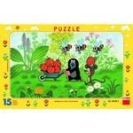 Puzzle Krtek na výletě 15 dílků