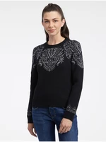 Orsay Black Women's Patterned Sweater - Women's