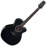 Takamine GN30CE Black Chitară electro-acustică Jumbo