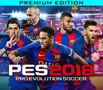 Pro Evolution Soccer 2018 Premium Edition Steam CD Key