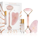 Crystallove Rose Quartz Beauty Set sada pre starostlivosť o pleť