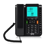 Office Phone Fixed Landline Telephone Desk Display Number Storage Wide Display Dropship