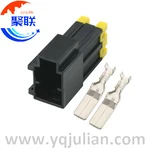 Auto 2pin plug 7122-4123-30 7122-4123 7157-6420-80 wiring unsealed electrical connector with terminals