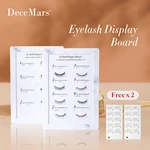 DeceMars Eyelash Display Board (Free send 2 bags training lash)