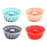 Muffin Cups Muffin Cups Cake Pudding Jelly Molds Reusable DIY Paper Cupcake Cups Heat Resistant Nonstick Silicone Molds